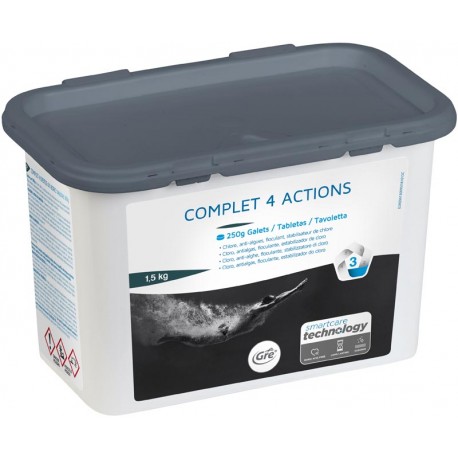 Multiacciones 4 acciones tabletas 250G – 1,5KG