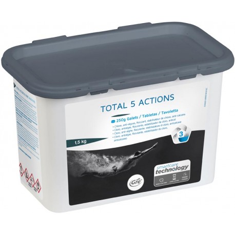 Multiacciones 5 acciones tabletas 250G – 1,5KG