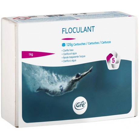 Floculante cartuchos flotantes 125G